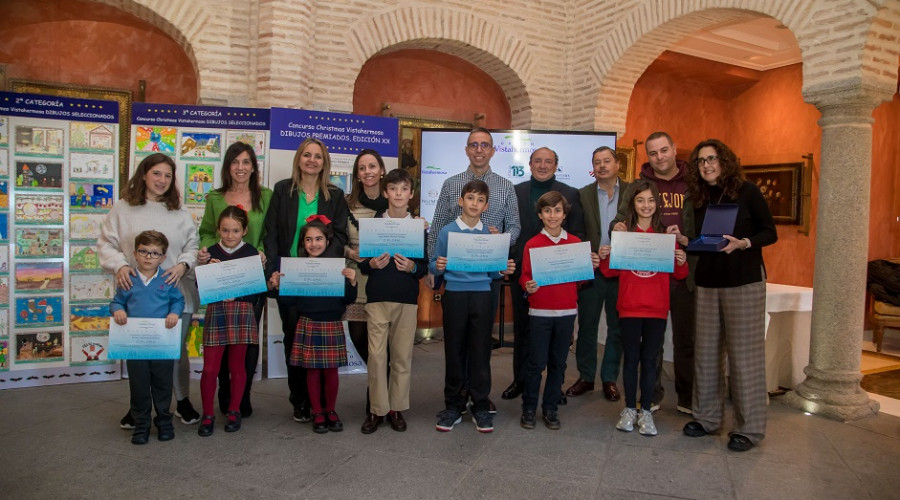 XX edición concurso escolar de felicitación navideña grupo Vistahermosa